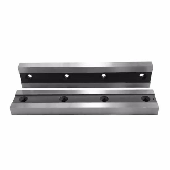 Longue lame droite hydraulique de découpeuse de bande de métal de cisaillement chaud de guillotine de longue durée