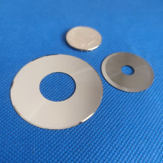 Renda Razor refendage circulaire en carbure de tungstène Tct Tc 50X20X0.3 Lame pour la coupe de film de batterie